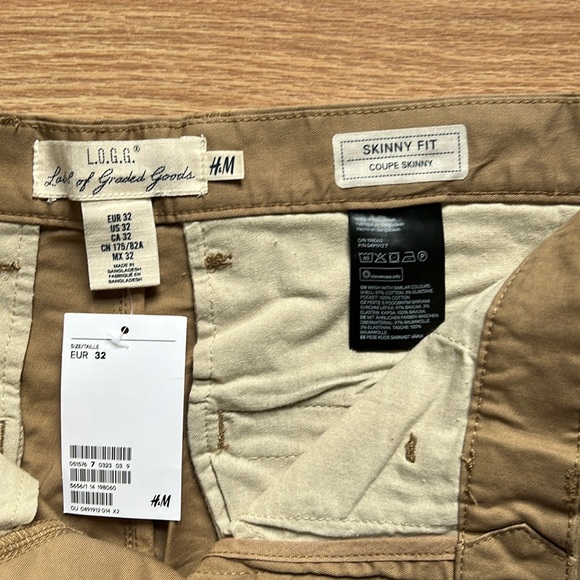 H&M Men’s Skinny Fit Pants - Picture 3 of 5